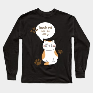 Feline elegance Long Sleeve T-Shirt